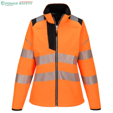 Portwest PW3 Hi-Vis női Softshell - Narancs/Fekete