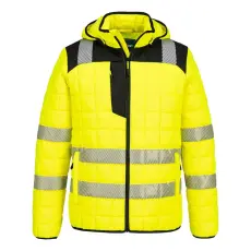 Portwest PW3 Hi-Vis Square Baffle dzseki Yellow/Black 4XL