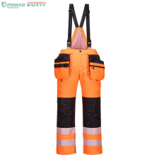 Portwest PW3 Hi-Vis téli nadrág - Narancs/Fekete láthatósági ruházat