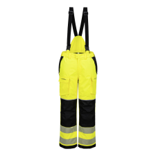 Portwest PW3 Modaflame Hi-Vis lángálló téli kantáros nadrág munkaruha