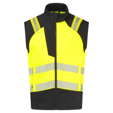 Portwest PW3 Modaflame Softshell Hi-Vis FR lángálló mellény Yellow/Black L