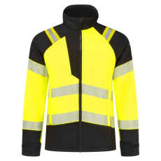 Portwest PW3 Modaflame Softshell Hi-Vis Multi-Norm FR lángálló kabát Yellow/Black XXXL