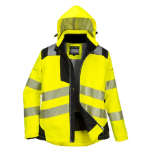 Portwest PW3 Női télikabát Yellow/Black XS láthatósági ruházat