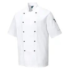 Portwest Rachel Chefs női dzseki S/S fehér XXS munkaruha