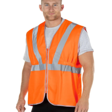 Portwest RT20 Jól láthatósági mellény vasúti dolgozók részére GO/RT (NARANCS, XL)