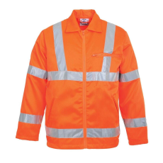 Portwest -RT40 XXL Orange Polycotton fényvisszaverő biztonsági kabát
