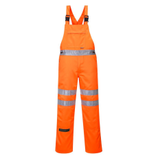 Portwest RT43 Hi-Vis kantáros nadrág narancs