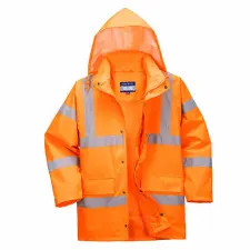 Portwest RT60 Hi-Vis lélegző kabát narancs színben munkaruha