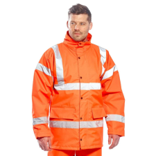 Portwest RT60 Jól láthatósági, lélegző dzseki (Class 3) (NARANCS, XL) láthatósági ruházat