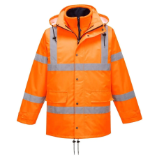 Portwest -RT63 S HiVis légáteresztő kabát (interaktív) narancs láthatósági ruházat