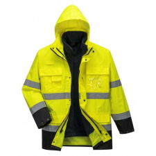 Portwest S162 jólláthatósági kabát sárga/tengerészkék láthatósági ruházat