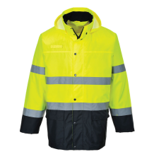Portwest S166 Hi-Vis Lite kéttónusú traffic dzseki sárga-tengerészkék láthatósági ruházat