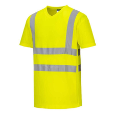 Portwest S179 Hi-Vis pamut póló pamut hálós betétes póló S/S munkaruha