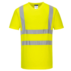 Portwest S179 jól szellőző láthatósági póló sárga
