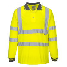 Portwest S277 HI-VIS HOSSZÚ UJJÚ PÓLÓING , Jólláthatósági láthatósági ruházat