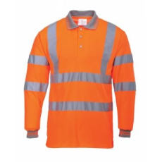 Portwest S277 - Hi-Vis hosszú ujjú pólóing - narancs