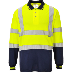 Portwest S279YNRL Portwest Kéttónusú hosszú ujjú póló