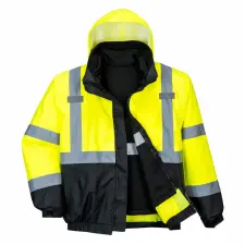 Portwest S365 Hi-Vis prémium 3 az 1-ben bomber kabát munkaruha