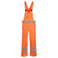 Portwest S388 Jól láthatósági mellesnadrág - bélés nélkül (narancs, XXL)