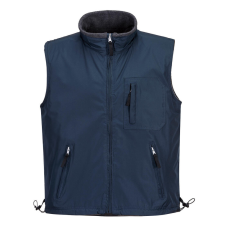 Portwest S418 RS kifordítható mellény (navy, XXL) munkaruha