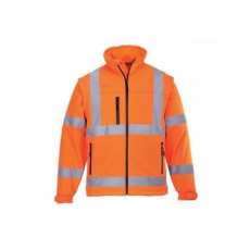Portwest S424 - Jól láthatósági Softshell dzseki (3L) - narancs