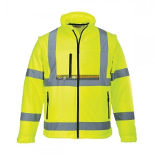  Portwest S424 Jól láthatósági Softshell dzseki ( Sárga - XL ) láthatósági ruházat