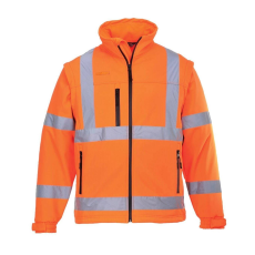 Portwest -S428 2 az 1-ben Softshell HiVis (3L) védőkabát XXXL narancs