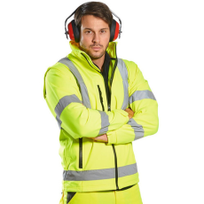 Portwest S428 Jól láthatósági Softshell dzseki (SÁRGA, XXL)