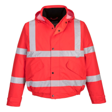Portwest S463 Hi-Vis téli bomber dzseki piros