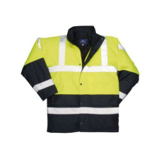 Portwest S466 Traffic kabát sárga/tengerészkék színben láthatósági ruházat