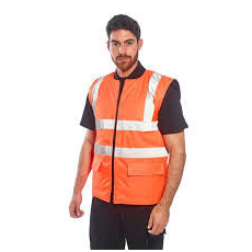 Portwest S469 Jól láthatósági kifordítható mellény (NARANCS, 5XL)