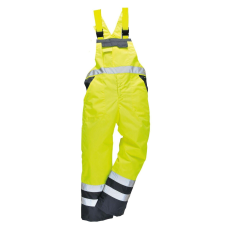 Portwest -S488 HiVis béleletlen védőoverall XL kék és sárga
