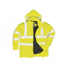 Portwest S490 - Sealtex bélelt kabát - sárga láthatósági ruházat