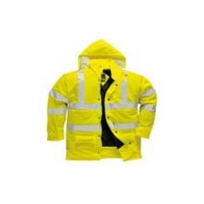 Portwest (S490) Sealtex Ultra bélelt kabát sárga láthatósági ruházat