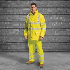 Portwest S491 Sealtex Ultra jól láthatósági esődzseki (SÁRGA, 5XL) láthatósági ruházat