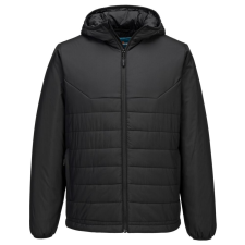 Portwest S608 Professional bélelt baffle kabát fekete munkaruha