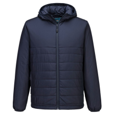 Portwest S608 Professional bélelt baffle kabát metál sötét tengerészkék munkaruha