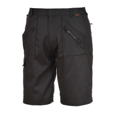 Portwest S889 Action rövidnadrág (FEKETE, 3XL) munkaruha