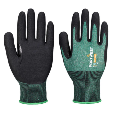Portwest SG Cut B18 Eco nitril kesztyű ( 12 pár) Green/Black XL