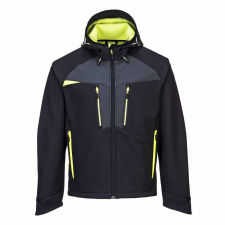 Portwest Softshell kabát Portwest DX474 fekete munkaruha