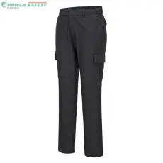 Portwest Stretch Slim Fit Combat nadrág - Fekete (Rövid)