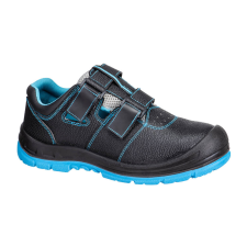 Portwest Szandál S1P SR FO Black/Blue 46 munkavédelmi cipő