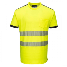 Portwest T181 - PW3 Hi-Vis póló (sárga, 5XL) láthatósági ruházat
