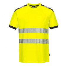 Portwest T181 - PW3 Hi-Vis póló (sárga/szürke, S) láthatósági ruházat