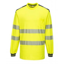 Portwest T185 - PW3 Hi-Vis hosszú ujjú póló láthatósági ruházat