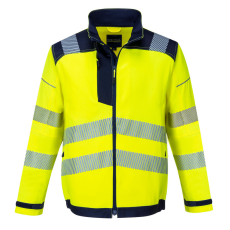 Portwest T500 Portwest PW3 Jól láthatósági kabát (sárga/navy, XL)