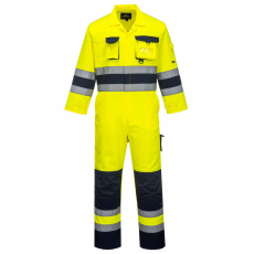 Portwest Texo Hi-Vis overál (sárga/tengerészkék, L)