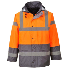 Portwest Traffic HiVis kéttónusú védőkabát-S467 XXL narancs
