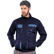 Portwest TX10 Texo Kontraszt munkakabát (navy, L) munkaruha