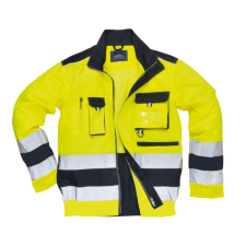 Portwest TX50 Texo Hivis dzseki sárga/sötétkék láthatósági ruházat